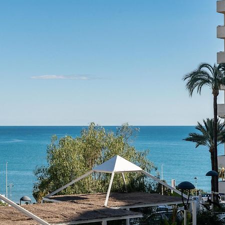 Seaview Beachfront Studio With Aqua Park & Balcony Benalmádena Zewnętrze zdjęcie